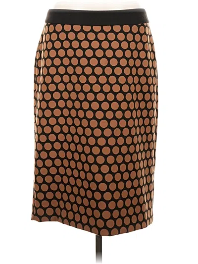 Pre-owned Talbots Casual Skirt In Brown