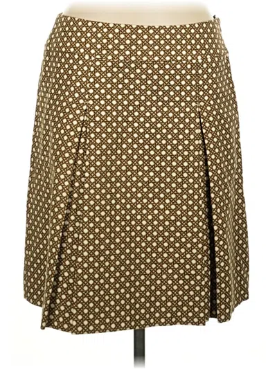 Pre-owned Talbots Casual Skirt In Brown