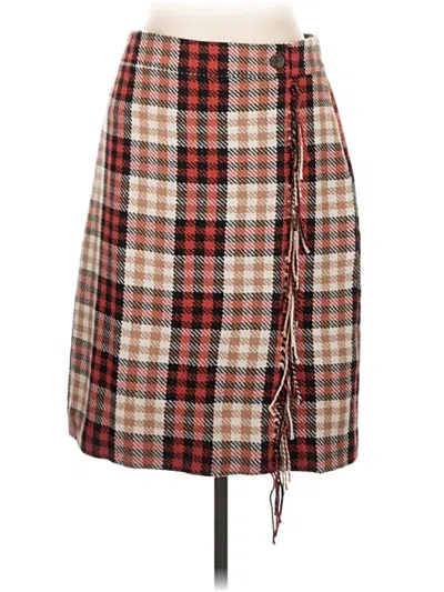 Pre-owned Talbots Casual Skirt In Brown