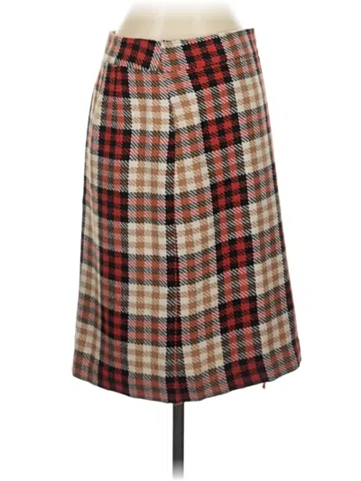 Pre-owned Talbots Casual Skirt In Brown