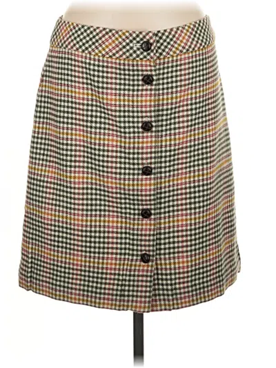 Pre-owned Talbots Casual Skirt In Brown