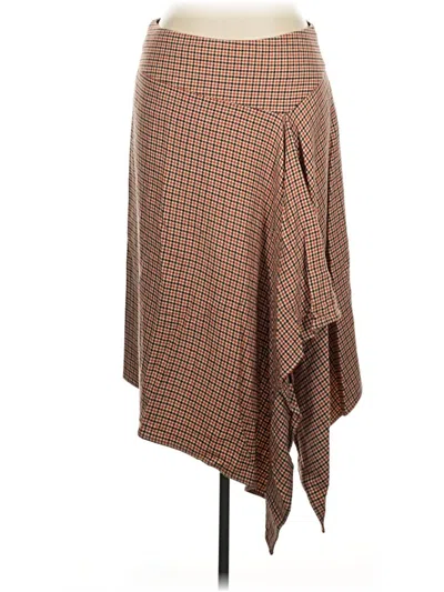 Pre-owned Talbots Casual Skirt In Brown
