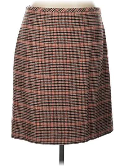 Pre-owned Talbots Casual Skirt In Brown