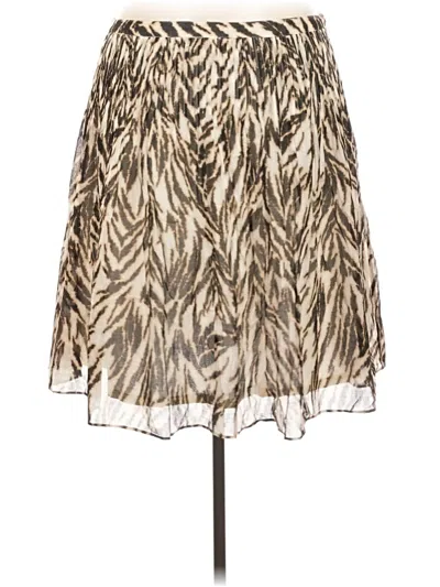 Talbots Casual Skirt In Brown