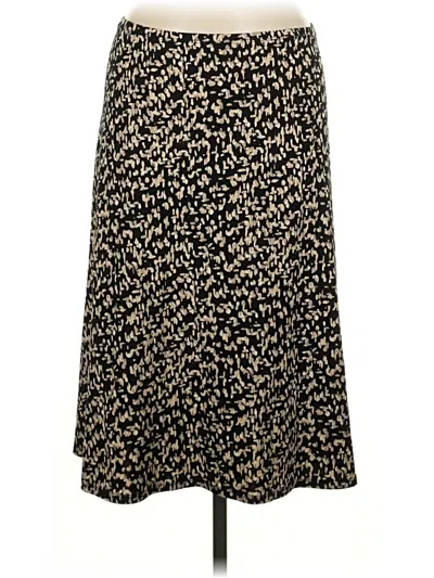 Pre-owned Talbots Casual Skirt In Gold