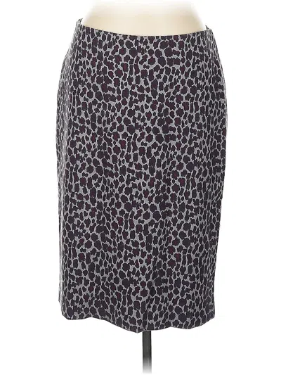 Pre-owned Talbots Casual Skirt In Gray