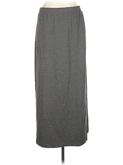 Pre-owned Talbots Casual Skirt In Gray