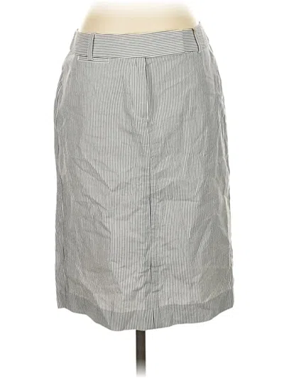 Pre-owned Talbots Casual Skirt In Gray