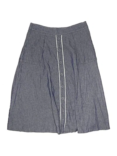 Pre-owned Talbots Casual Skirt In Gray