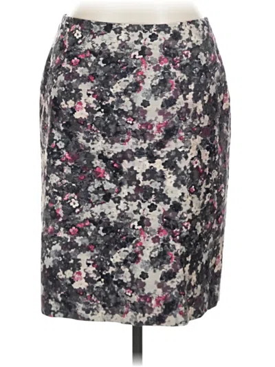 Pre-owned Talbots Casual Skirt In Gray