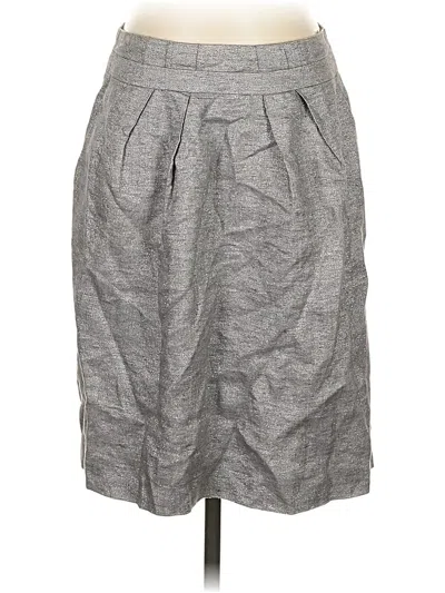 Pre-owned Talbots Casual Skirt In Gray