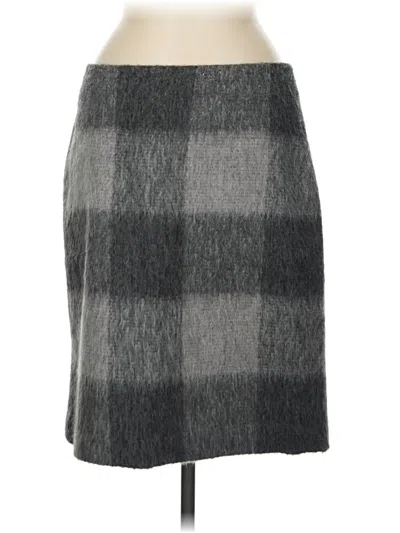 Pre-owned Talbots Casual Skirt In Gray
