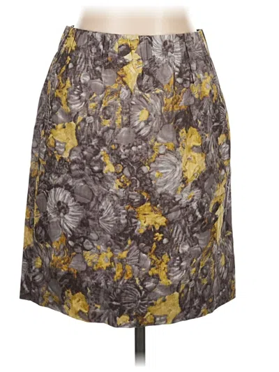 Talbots Casual Skirt In Brown