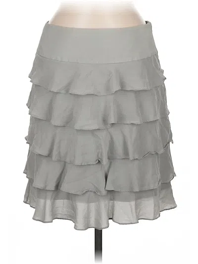 Pre-owned Talbots Casual Skirt In Gray