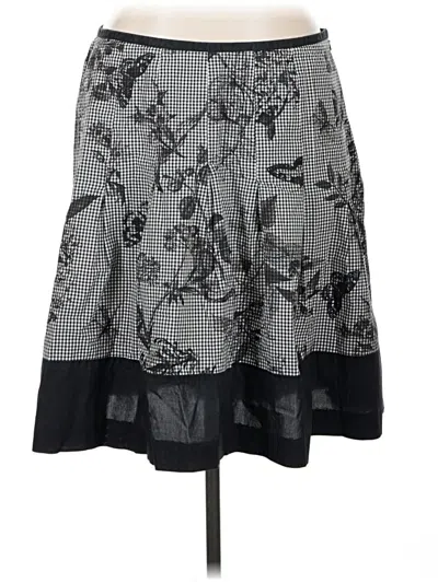 Pre-owned Talbots Casual Skirt In Gray