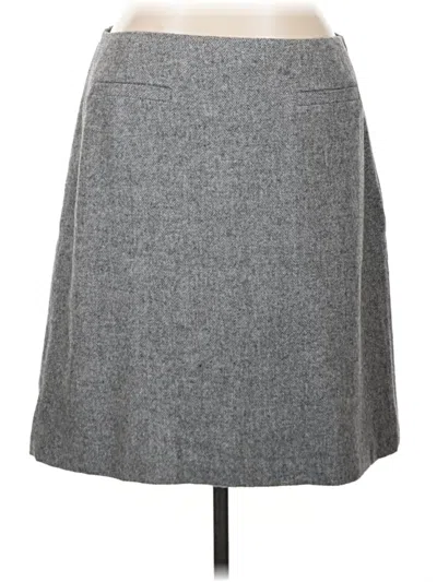 Pre-owned Talbots Casual Skirt In Gray