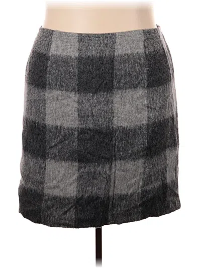 Pre-owned Talbots Casual Skirt In Gray