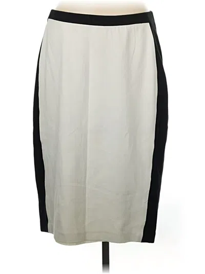 Pre-owned Talbots Casual Skirt In Gray