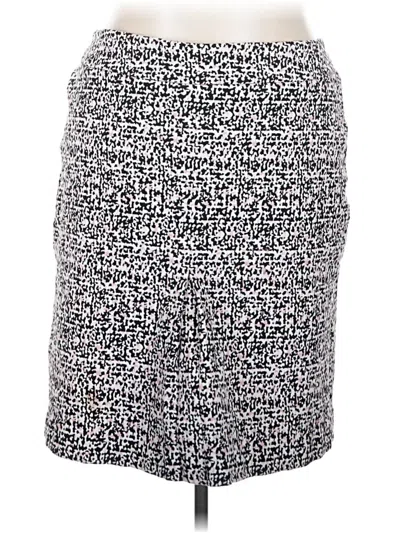 Pre-owned Talbots Casual Skirt In Gray