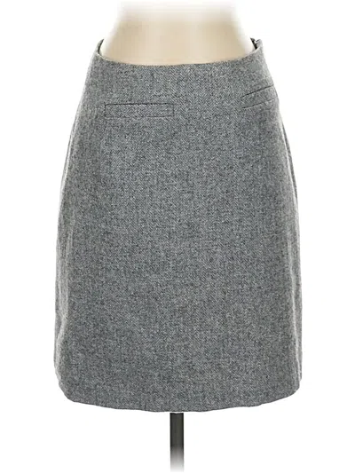 Pre-owned Talbots Casual Skirt In Gray
