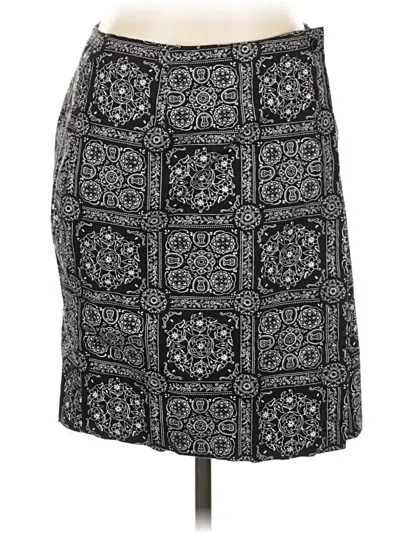 Pre-owned Talbots Casual Skirt In Gray