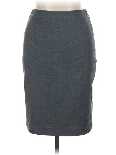 Pre-owned Talbots Casual Skirt In Gray