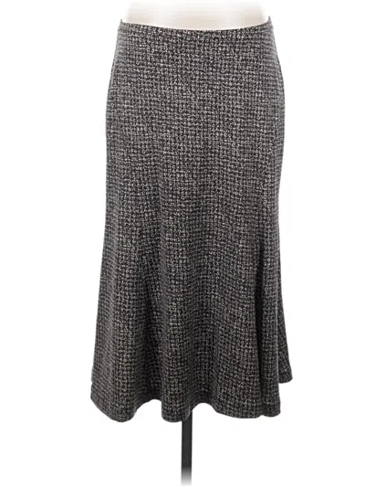 Pre-owned Talbots Casual Skirt In Gray