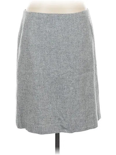 Pre-owned Talbots Casual Skirt In Gray