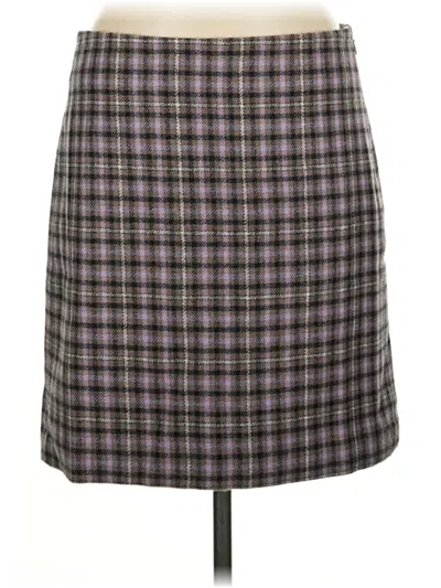 Pre-owned Talbots Casual Skirt In Gray