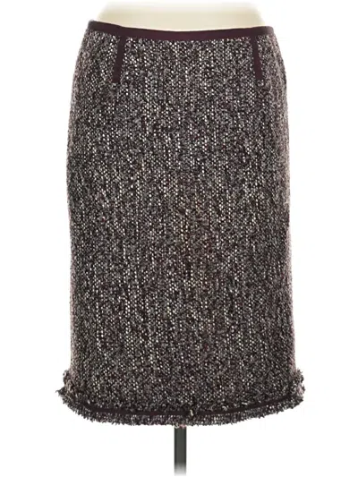 Pre-owned Talbots Casual Skirt In Gray