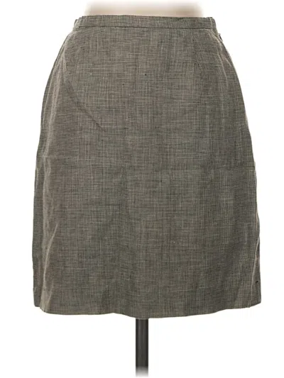 Pre-owned Talbots Casual Skirt In Gray