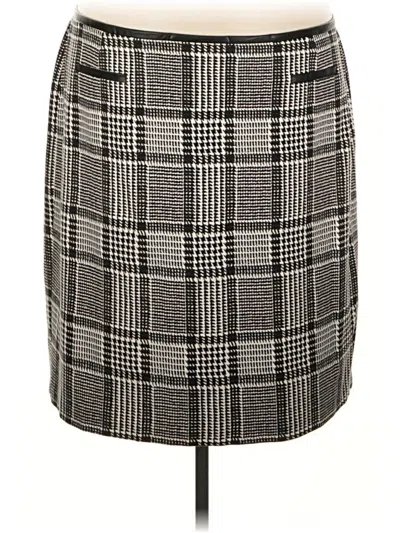 Pre-owned Talbots Casual Skirt In Gray