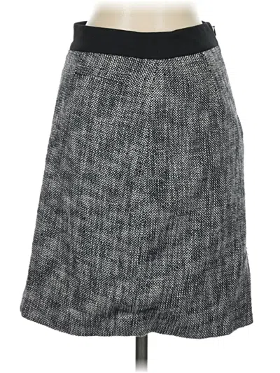 Pre-owned Talbots Casual Skirt In Gray