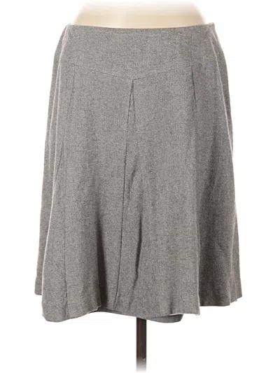 Pre-owned Talbots Casual Skirt In Gray