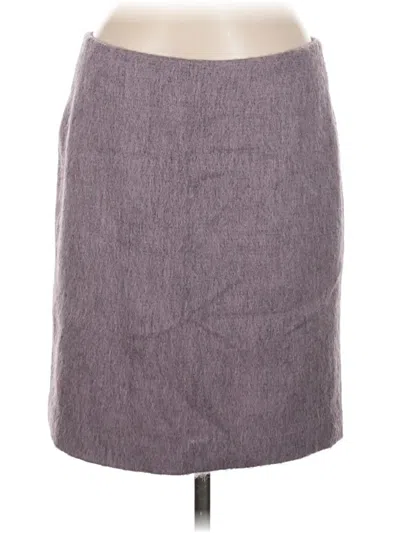 Pre-owned Talbots Casual Skirt In Gray