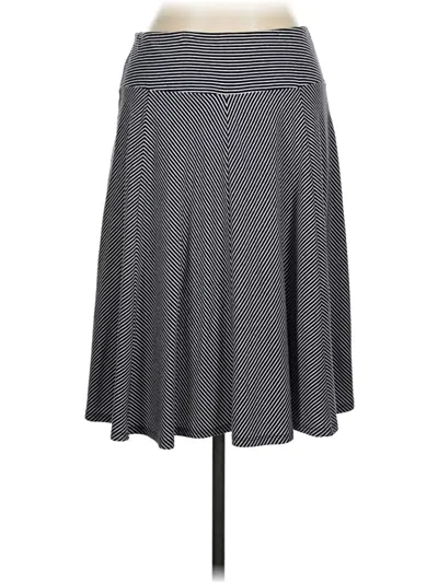 Pre-owned Talbots Casual Skirt In Gray
