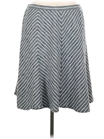 Pre-owned Talbots Casual Skirt In Gray