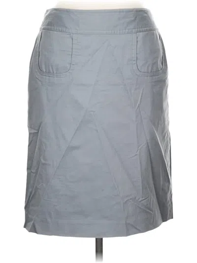 Pre-owned Talbots Casual Skirt In Gray