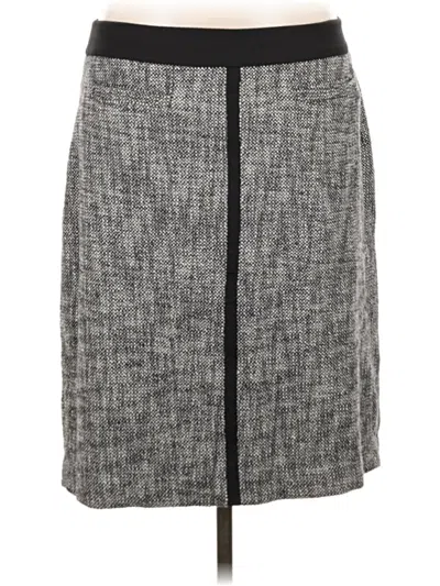 Pre-owned Talbots Casual Skirt In Gray