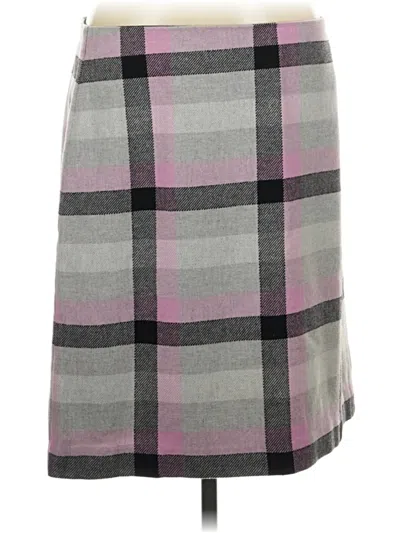 Pre-owned Talbots Casual Skirt In Gray