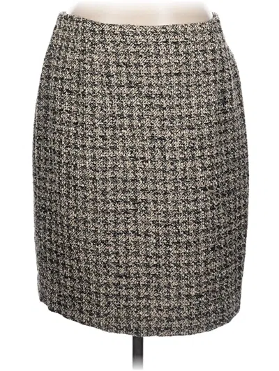 Pre-owned Talbots Casual Skirt In Gray