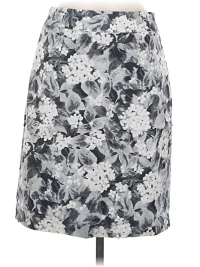 Pre-owned Talbots Casual Skirt In Gray