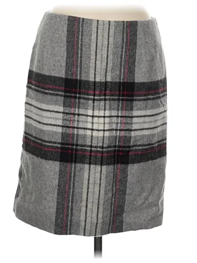 Pre-owned Talbots Casual Skirt In Gray