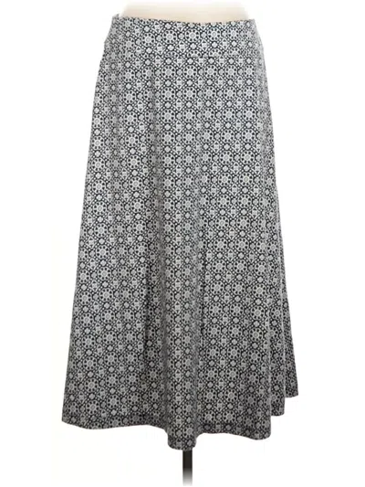 Pre-owned Talbots Casual Skirt In Gray
