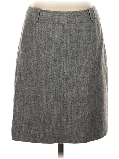 Pre-owned Talbots Casual Skirt In Gray