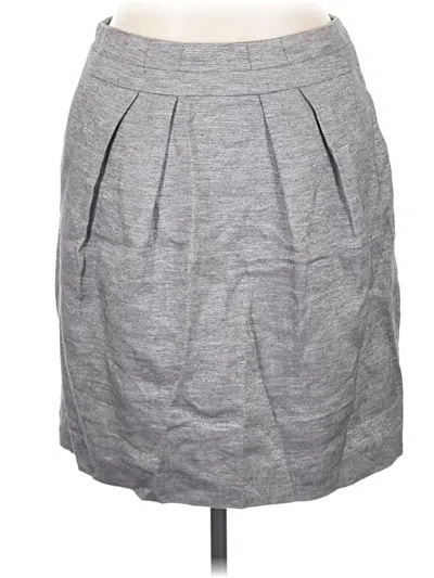 Talbots Casual Skirt In Gray