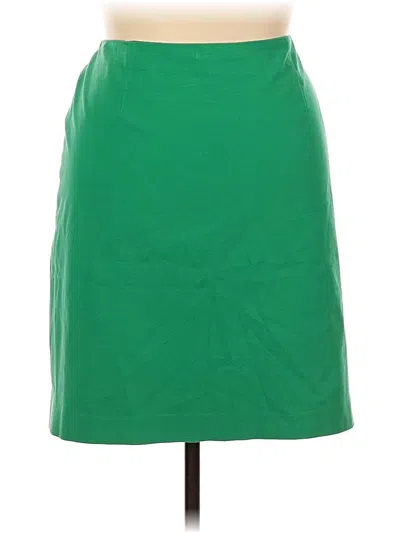 Pre-owned Talbots Casual Skirt In Green