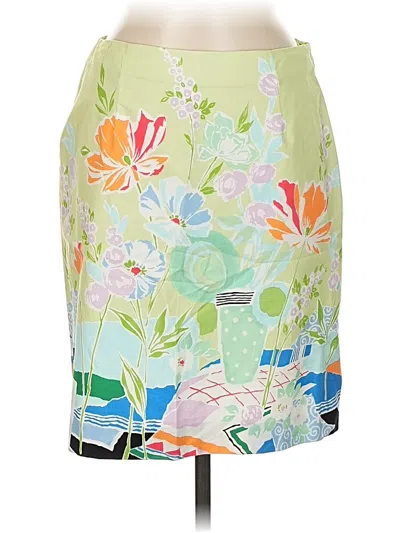 Pre-owned Talbots Casual Skirt In Green