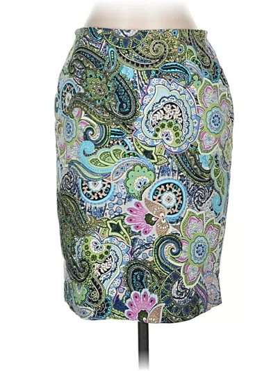 Pre-owned Talbots Casual Skirt In Green