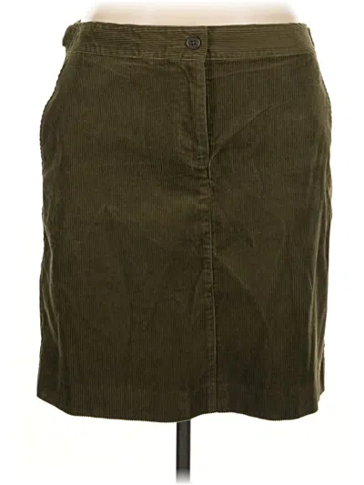Pre-owned Talbots Casual Skirt In Green